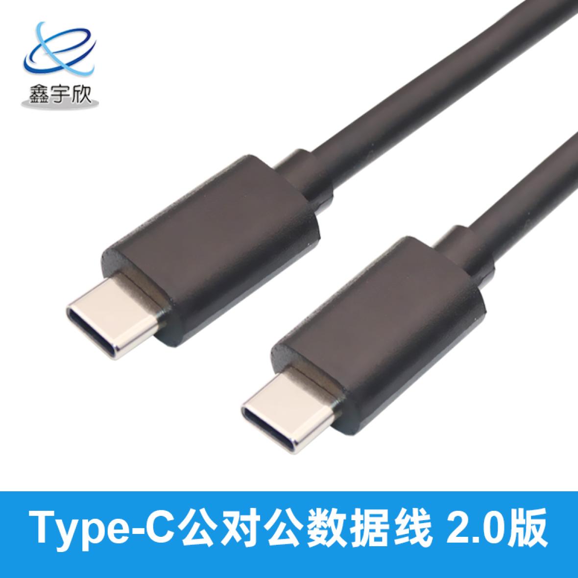  Double-ended Type-C male-to-male data cable version 2.0